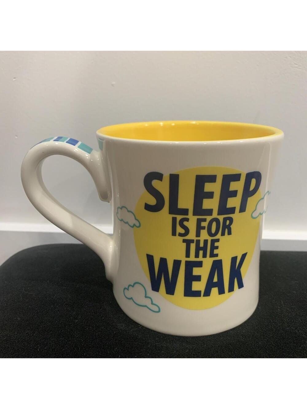 Our Name Is Mud All Nighter Mug New Parents Laurie Veasey Sleep Is For The Weak